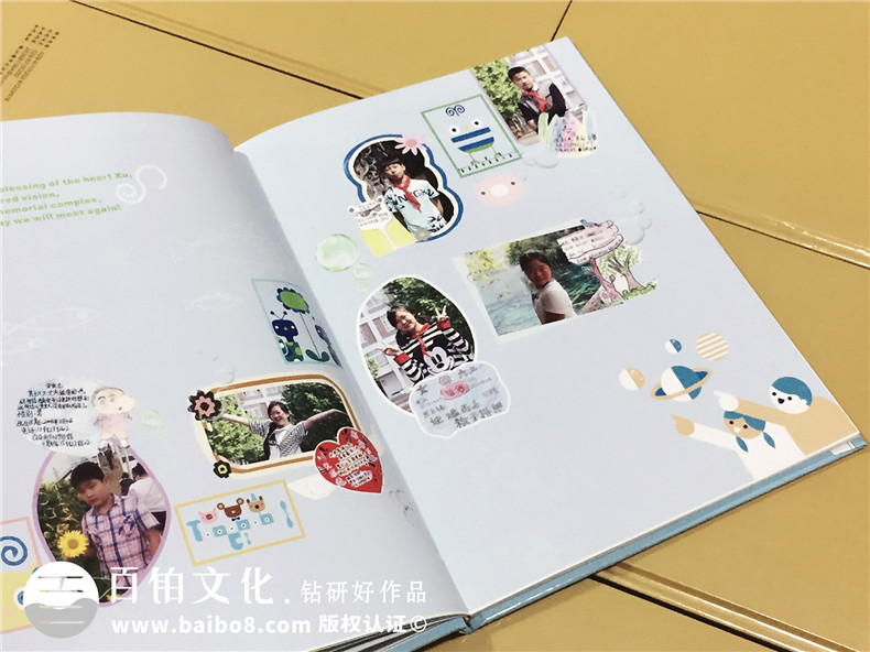 小學(xué)班級(jí)畢業(yè)紀(jì)念冊(cè)定制-六年級(jí)的班級(jí)同學(xué)錄