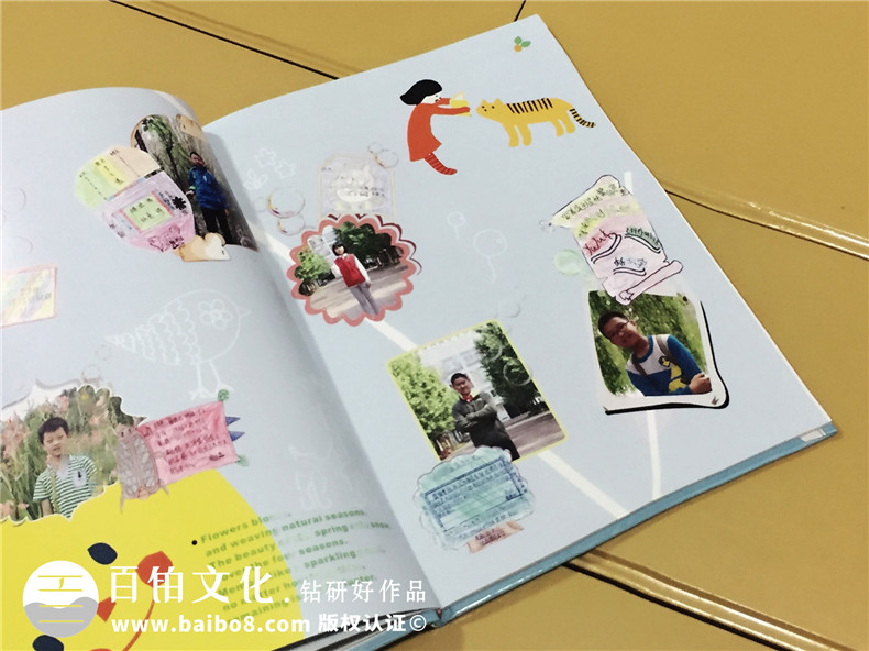 小學(xué)班級(jí)畢業(yè)紀(jì)念冊(cè)定制-六年級(jí)的班級(jí)同學(xué)錄