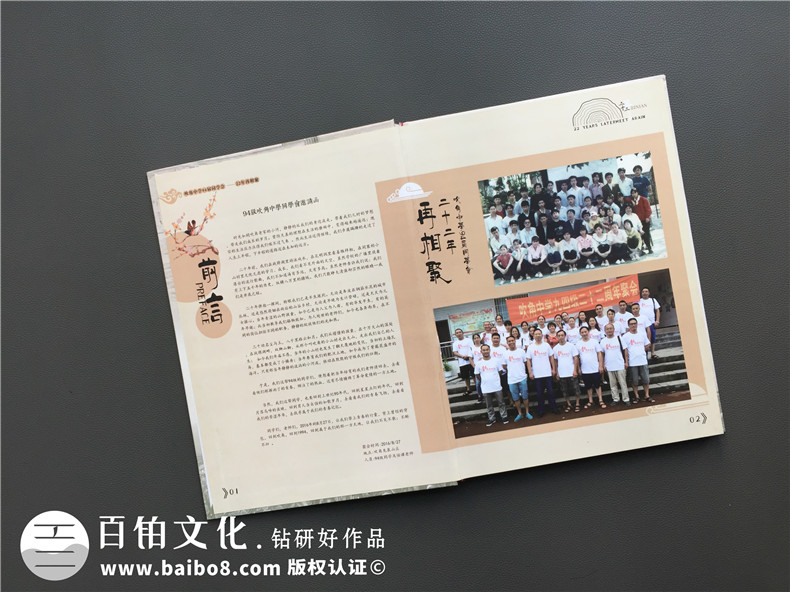20年同學(xué)會(huì)紀(jì)念冊(cè)設(shè)計(jì)思路-通訊錄定制讓人感想無限-重慶吹角中學(xué)