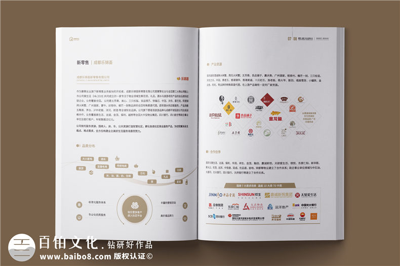 外貿(mào)企業(yè)宣傳冊-供應鏈服務實業(yè)公司畫冊設計