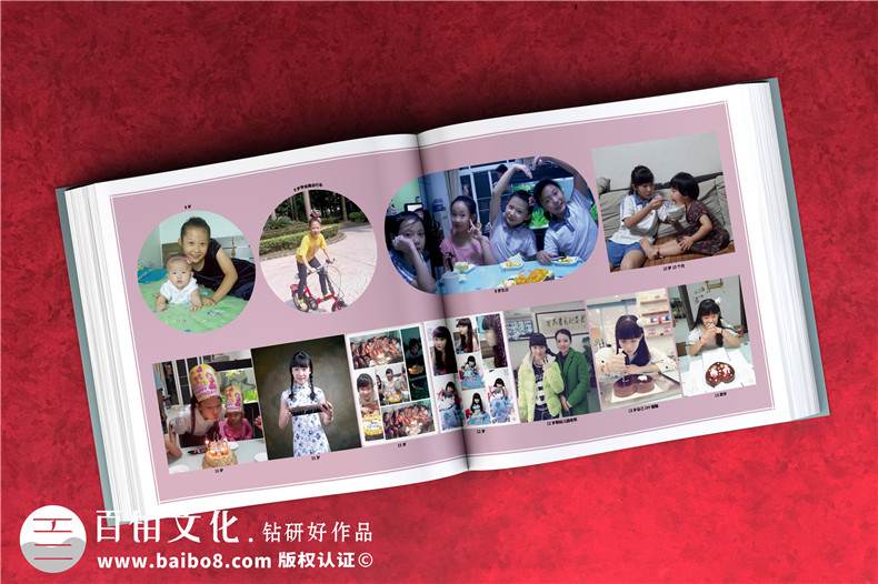 孩子的成人禮相冊制作-成長照片影集記錄美好故事